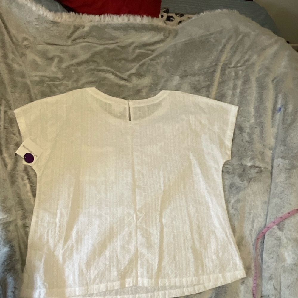 Casual top, lightweight airy top,, gen X shirt